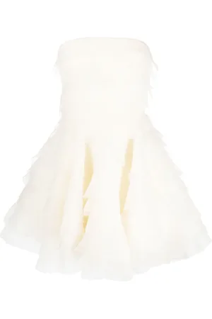 Ana Radu Ruffled organza minidress