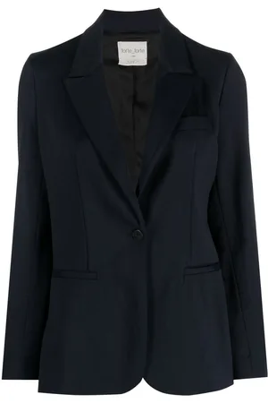 FORTE FORTE Single-breasted classic-lapel blazer