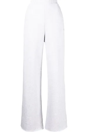 ROTATE Logo-embellished cotton track pants