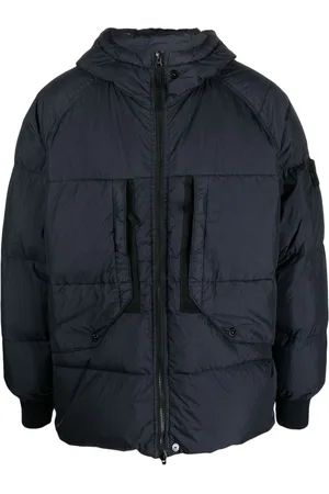 Stone Island Compass-patch puffer jacket