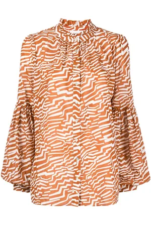 Bird & Knoll Graphic-print long-sleeve shirt