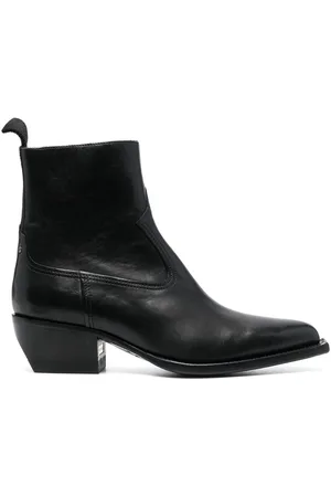 Golden Goose 50mm pointed-toe leather boots