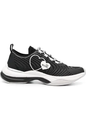 Moschino Heart-print low-top sneakers