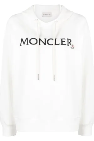 Moncler Logo-embroidered cotton hoodie