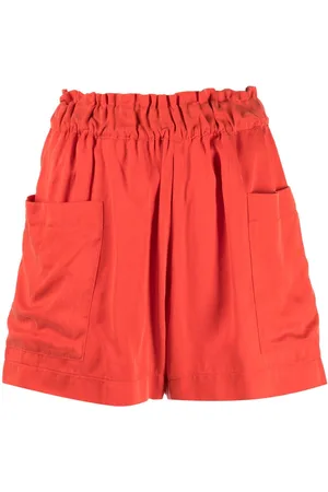 Casa Raki Emilia ruched high-waist shorts
