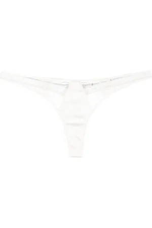 Kiki de Montparnasse Coquette silk thong