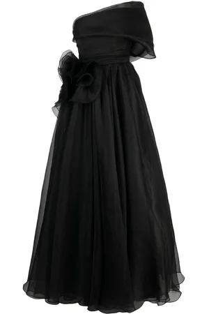 Ana Radu One-shoulder draped maxi dress