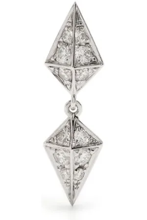 Statement Rockaway diamond single earring