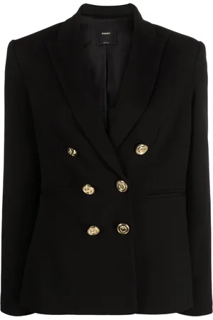 Pinko Double-breasted stretch blazer