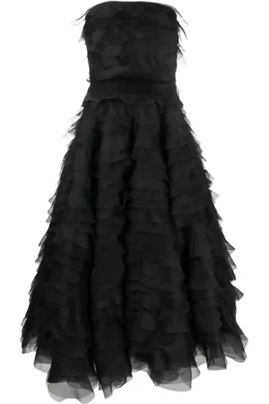 Ana Radu Fully-ruffled maxi dress