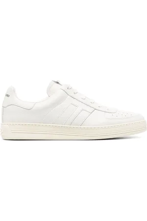 Tom Ford Logo-patch low-top leather sneakers