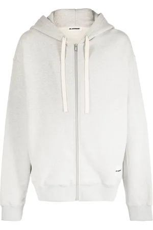 Jil Sander Logo-patch cotton cardigan