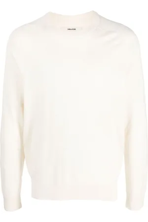 Zadig & Voltaire Thomaso logo-intarsia knitted jumper