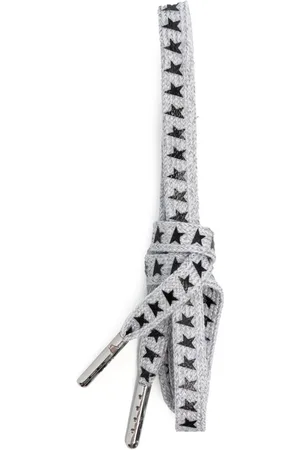Golden Goose Star-print shoe laces