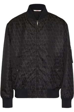 VALENTINO GARAVANI Toile Iconographe bomber jacket