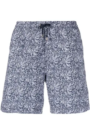 Sunspel Graphic-print swim shorts