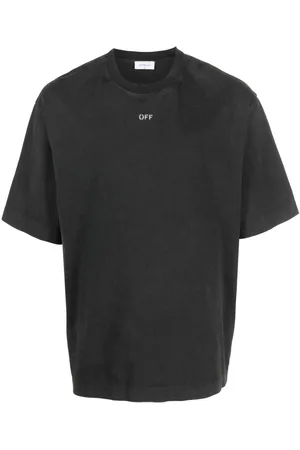 OFF-WHITE People-print cotton T-shirt