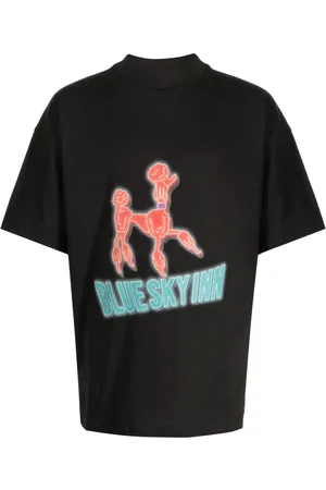 BLUE SKY INN Logo-print cotton T-shirt