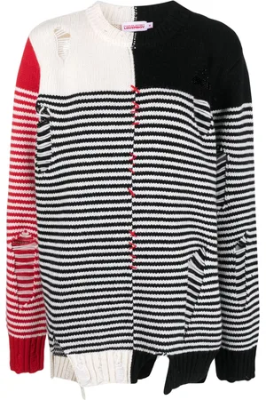 Charles Jeffrey Loverboy Mega Shred distressed wool-blend jumper