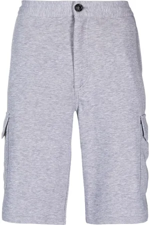 Brunello Cucinelli Button-up straight-leg mélange shorts