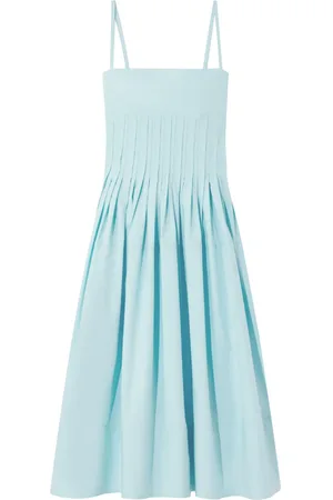 Proenza Schouler Bustier-style cotton-blend dress
