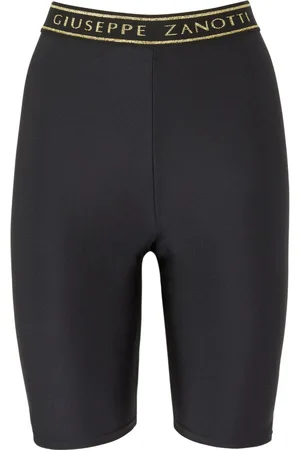 Giuseppe Zanotti High-waisted logo-waistband shorts
