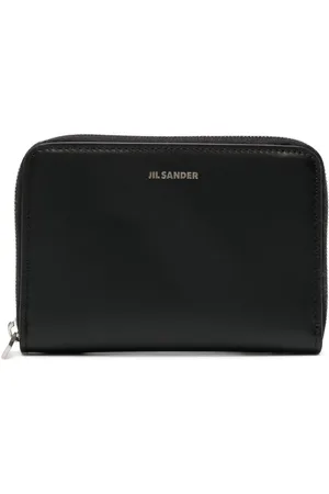 Jil Sander Logo-debossed leather wallet