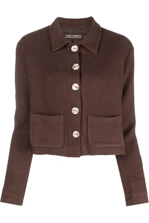 SIEDRES Yuna knit cropped cardigan