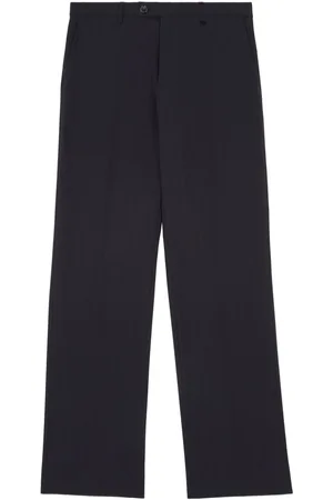 Maison Margiela Stitch-detail straight-leg trousers