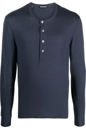 Tom Ford Long-sleeve lyocell-blend T-shirt