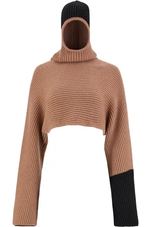 Salvatore Ferragamo Colour-block ribbed jumper