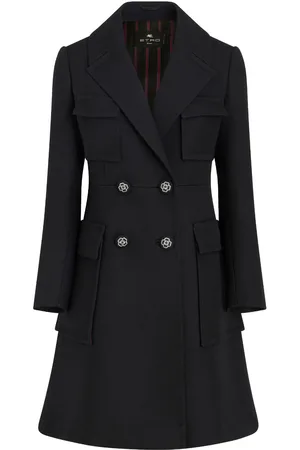 Etro Double-breast wool coat