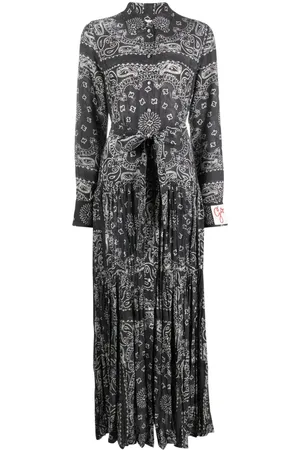 Golden Goose Paisley-print maxi shirtdress