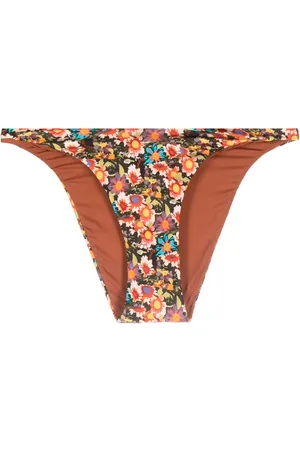 SIEDRES Liya floral-print bikini bottom