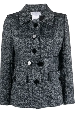 Givenchy 2000 4G-pattern belted jacket