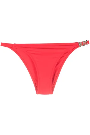 Moschino Logo-plaque bikini bottoms