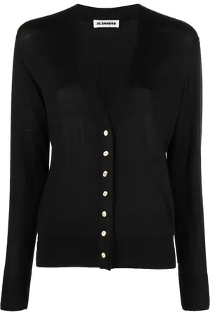 Jil Sander Fine-knit V-neck cardigan