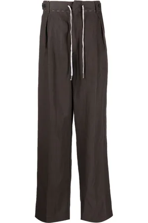 Maison Margiela Drawstring straight-leg trousers