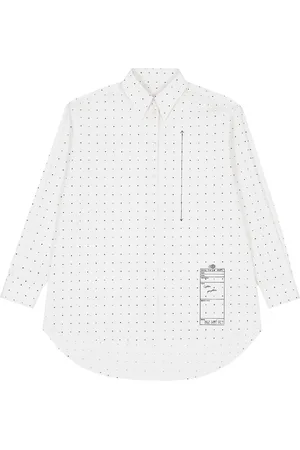 Maison Margiela Polka dot-print cotton shirt
