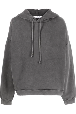 Acne Studios Logo patch cotton hoodie