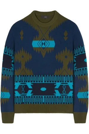 Alanui Icon Jacquard virgin wool jumper