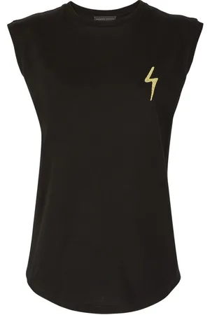 Giuseppe Zanotti Logo-embroidered cotton tank top