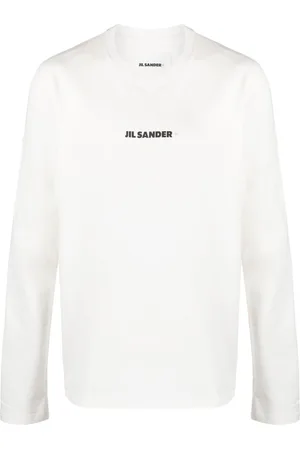 Jil Sander Logo-print long-sleeves cotton T-shirt