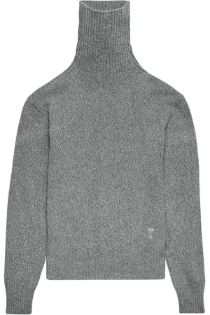 Ami Roll-neck cashmere jumper