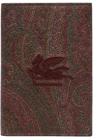 Etro Paisley-print jacquard wallet