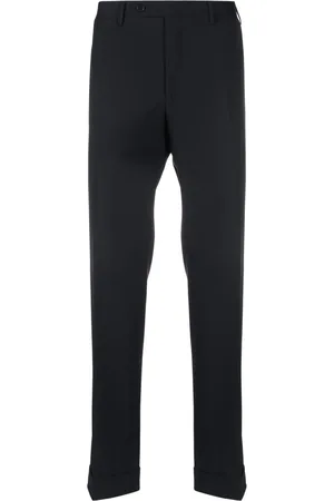 CANALI Straight-leg wool tailored trousers