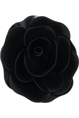 Serafini Flower-appliqué brooch pin