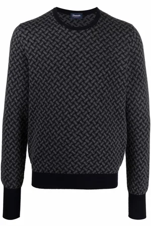 DRUMOHR Pattern-jacquard knit jumper