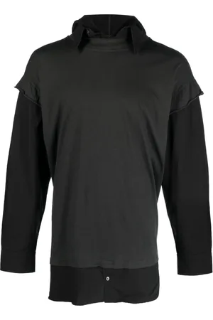 Maison Margiela Long-sleeve layered hooded T-shirt