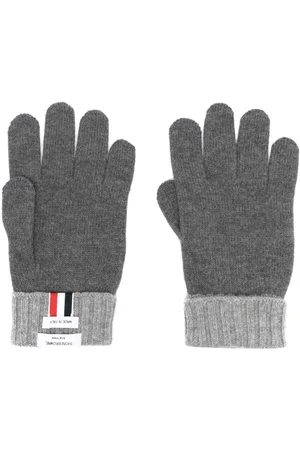 Thom Browne RWB-stripe wool gloves